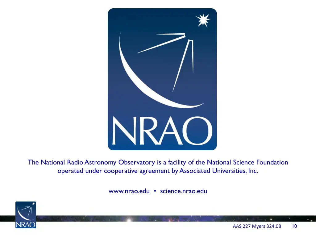 the national radio astronomy observatory