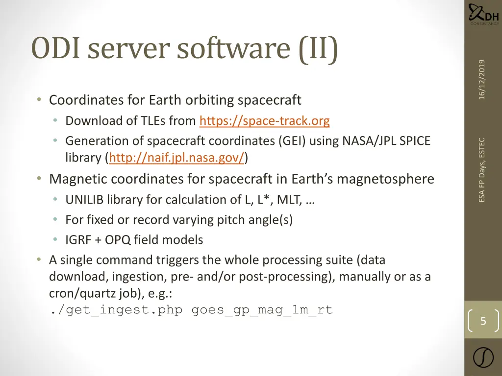 odi server software ii