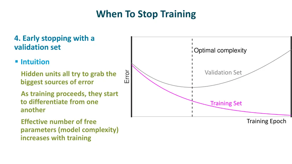 when to stop training 2