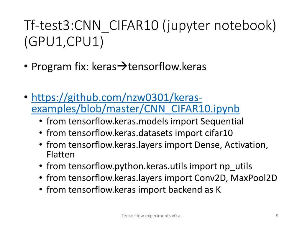 tf test3 cnn cifar10 jupyter notebook gpu1 cpu1