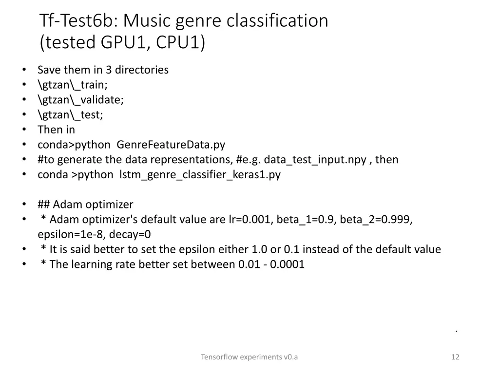 tf test6b music genre classification tested gpu1