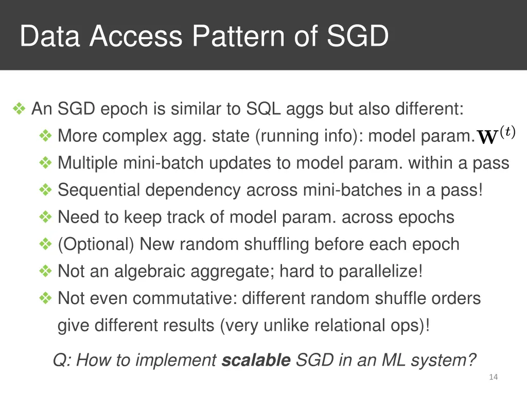 data access pattern of sgd 1