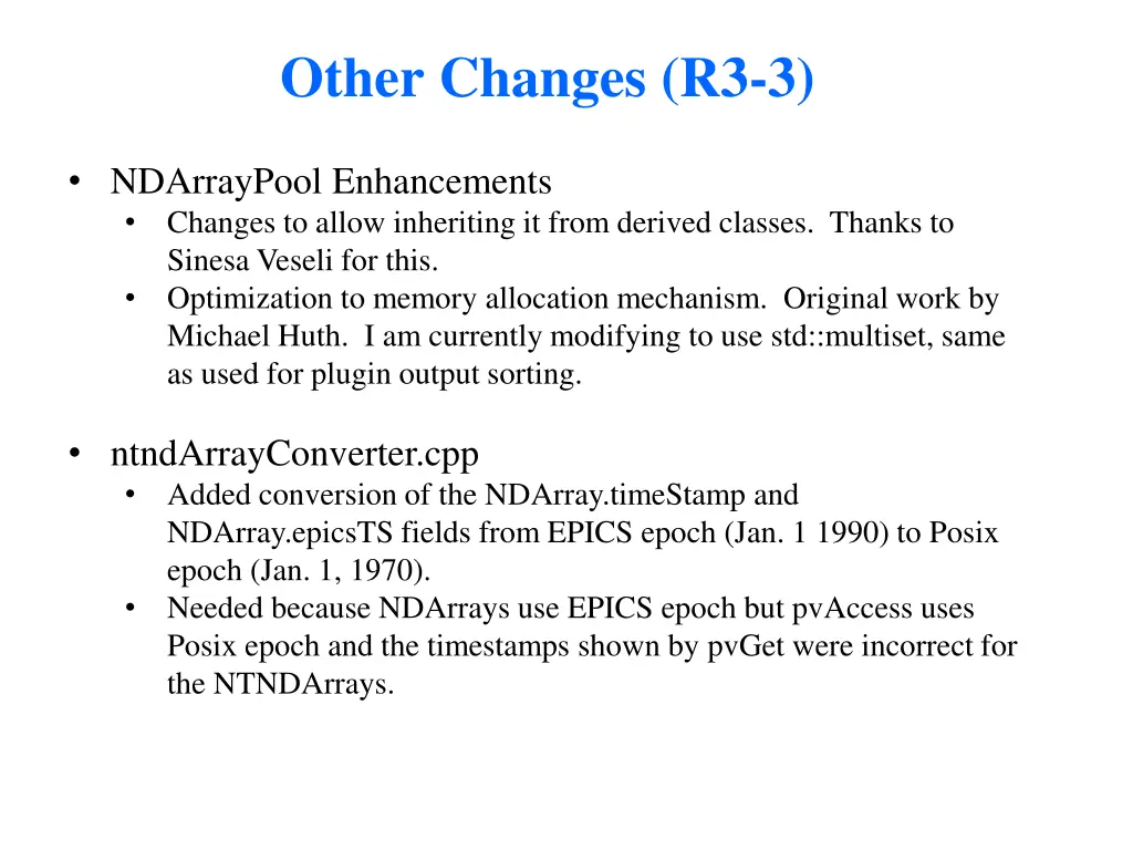 other changes r3 3