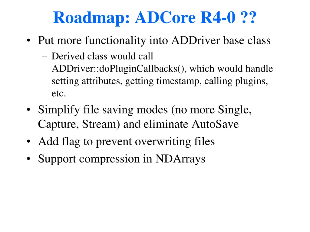 roadmap adcore r4 0