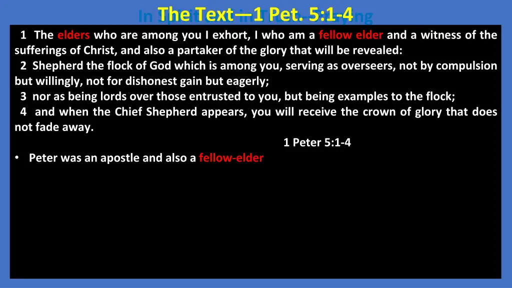 the text 1 pet 5 1 4