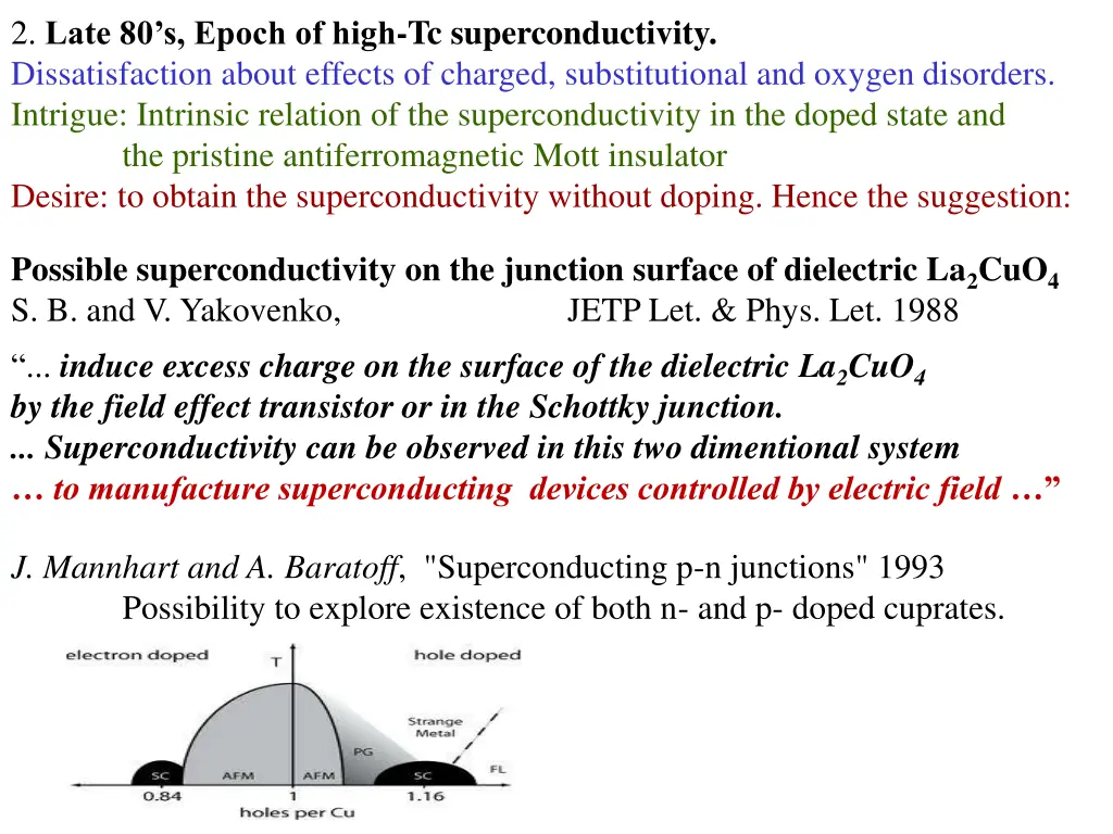 2 late 80 s epoch of high tc superconductivity