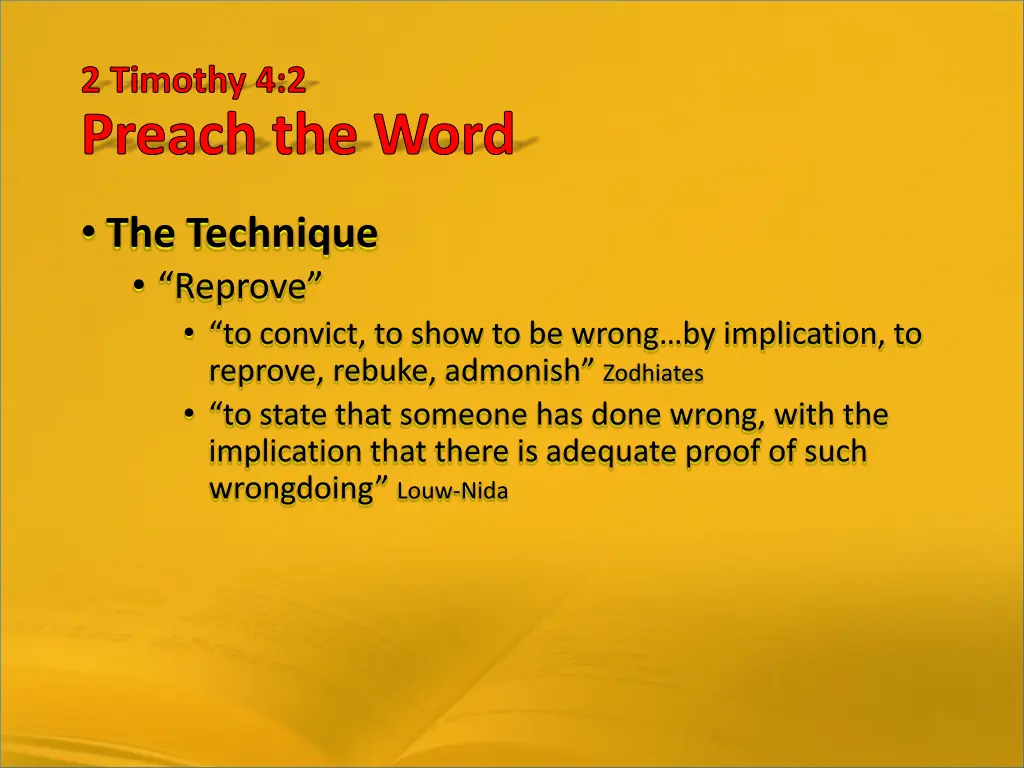 2 timothy 4 2 preach the word 10