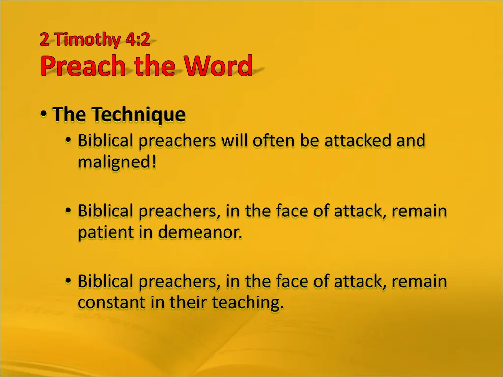 2 timothy 4 2 preach the word 15