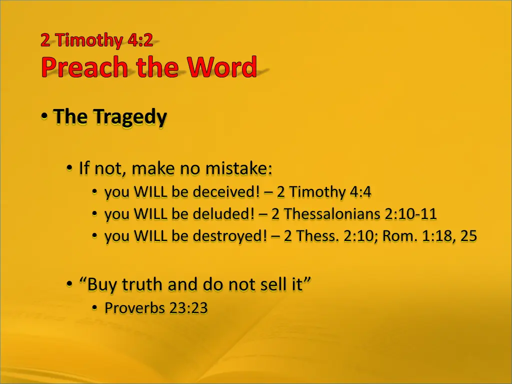 2 timothy 4 2 preach the word 20