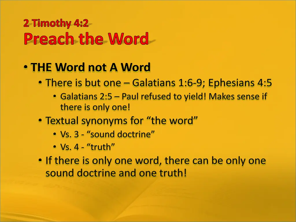 2 timothy 4 2 preach the word 4