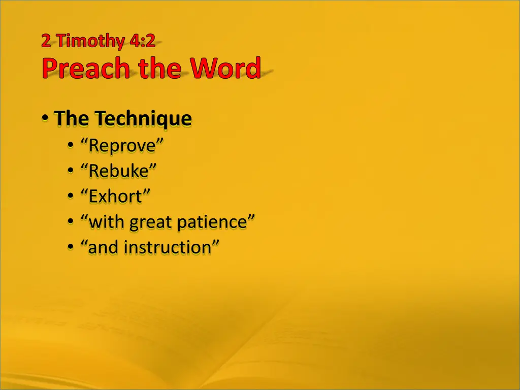 2 timothy 4 2 preach the word 9