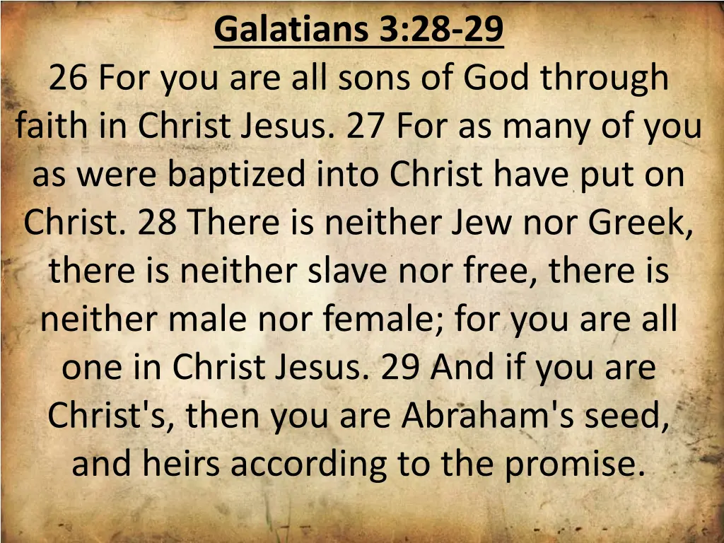 galatians 3 28 29