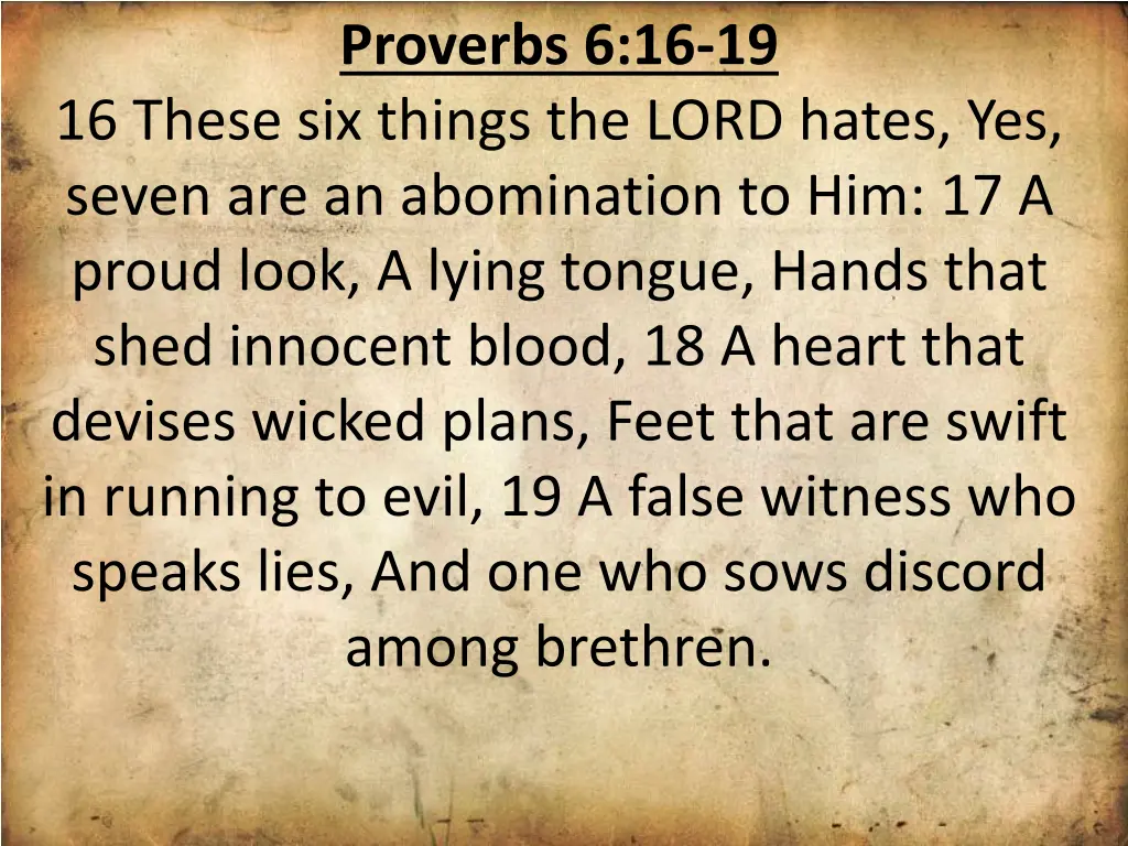 proverbs 6 16 19