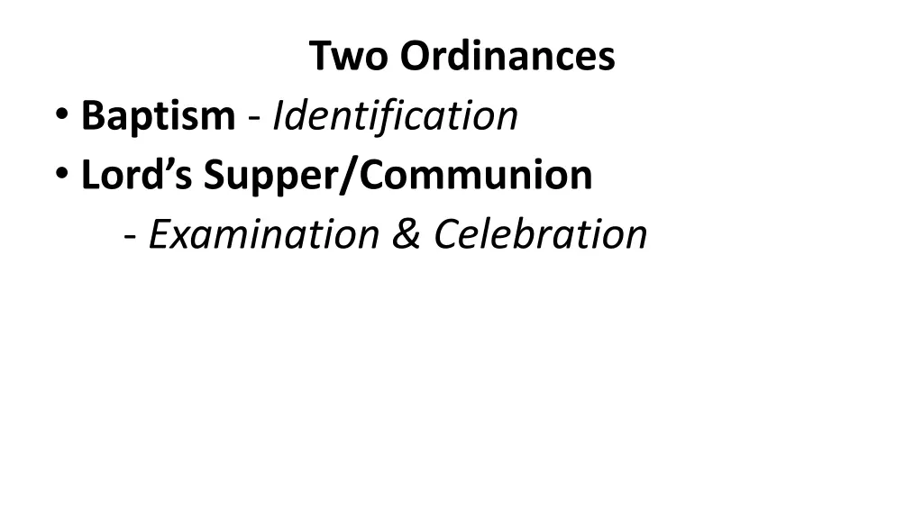 two ordinances 1