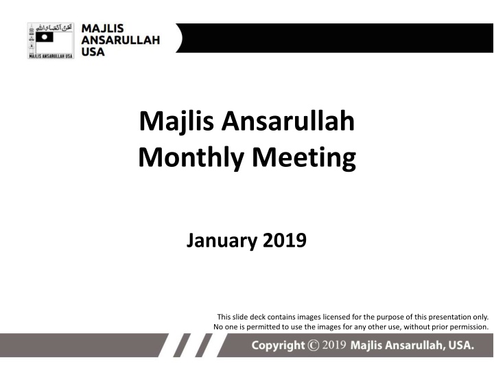 majlis ansarullah monthly meeting