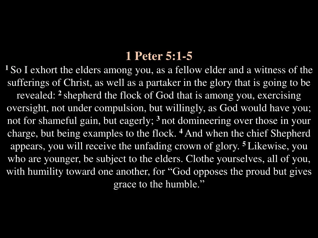 1 peter 5 1 5