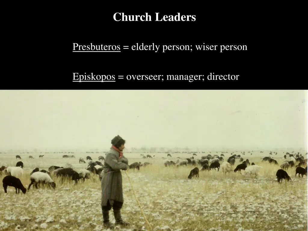 church leaders