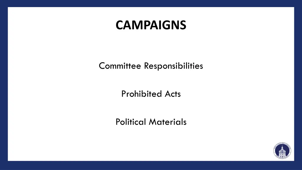 campaigns