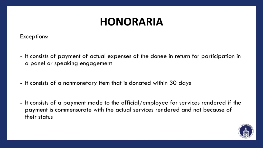 honoraria 1