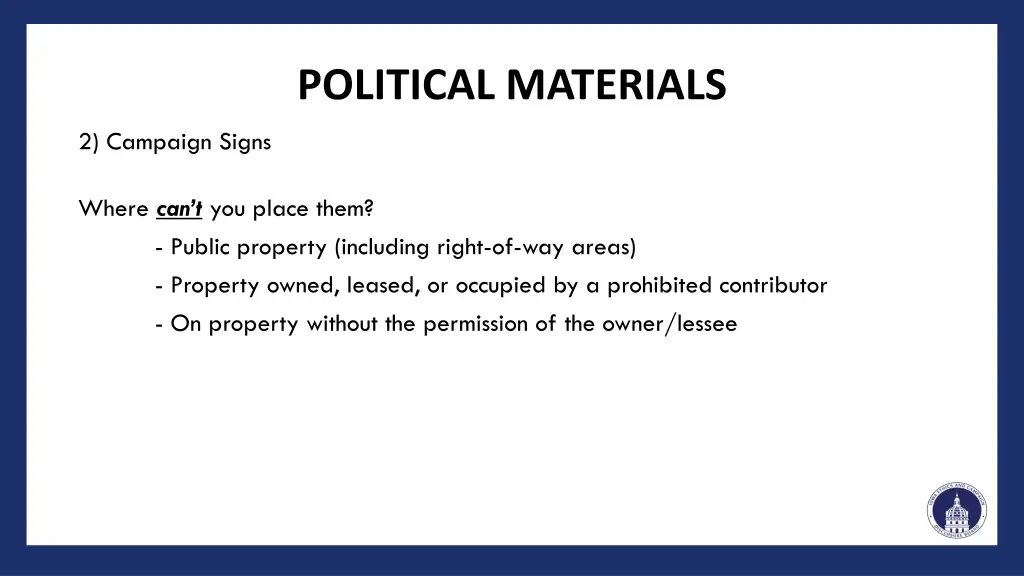 political materials 3