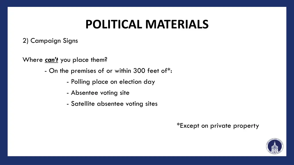 political materials 4