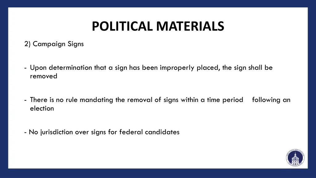 political materials 5