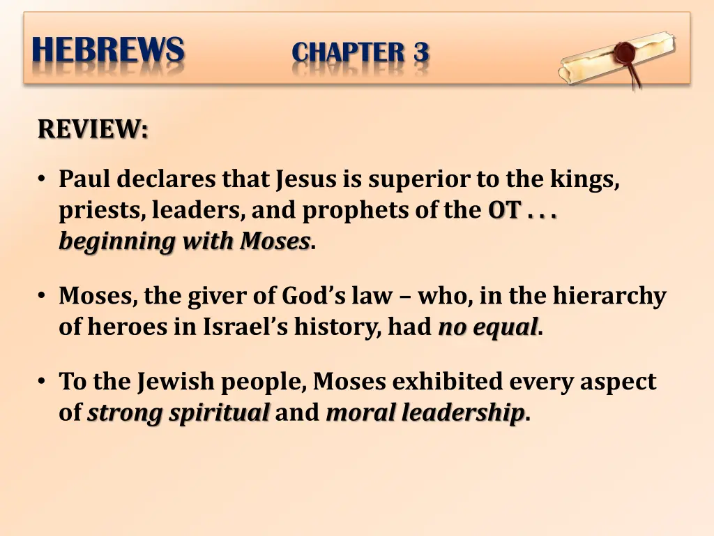 hebrews chapter 3 1