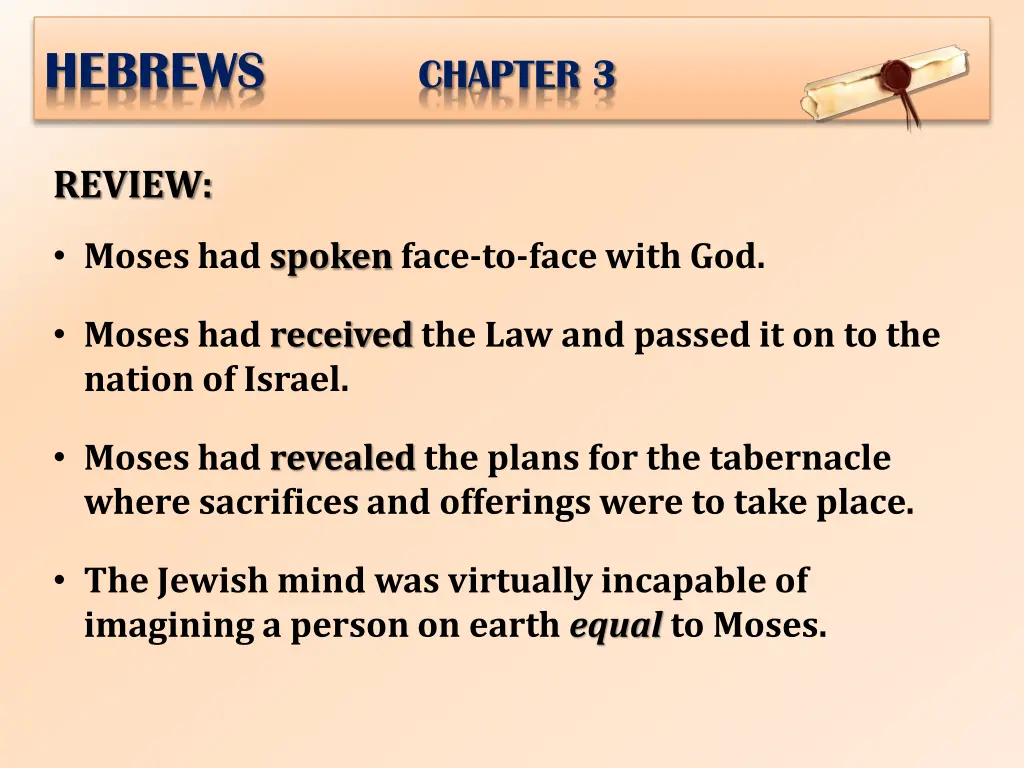 hebrews chapter 3 2