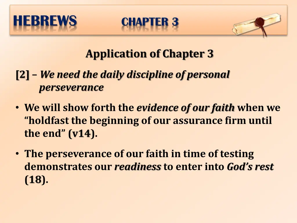 hebrews chapter 3 7