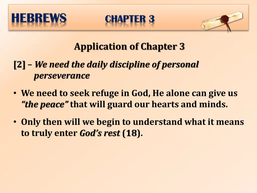 hebrews chapter 3 8