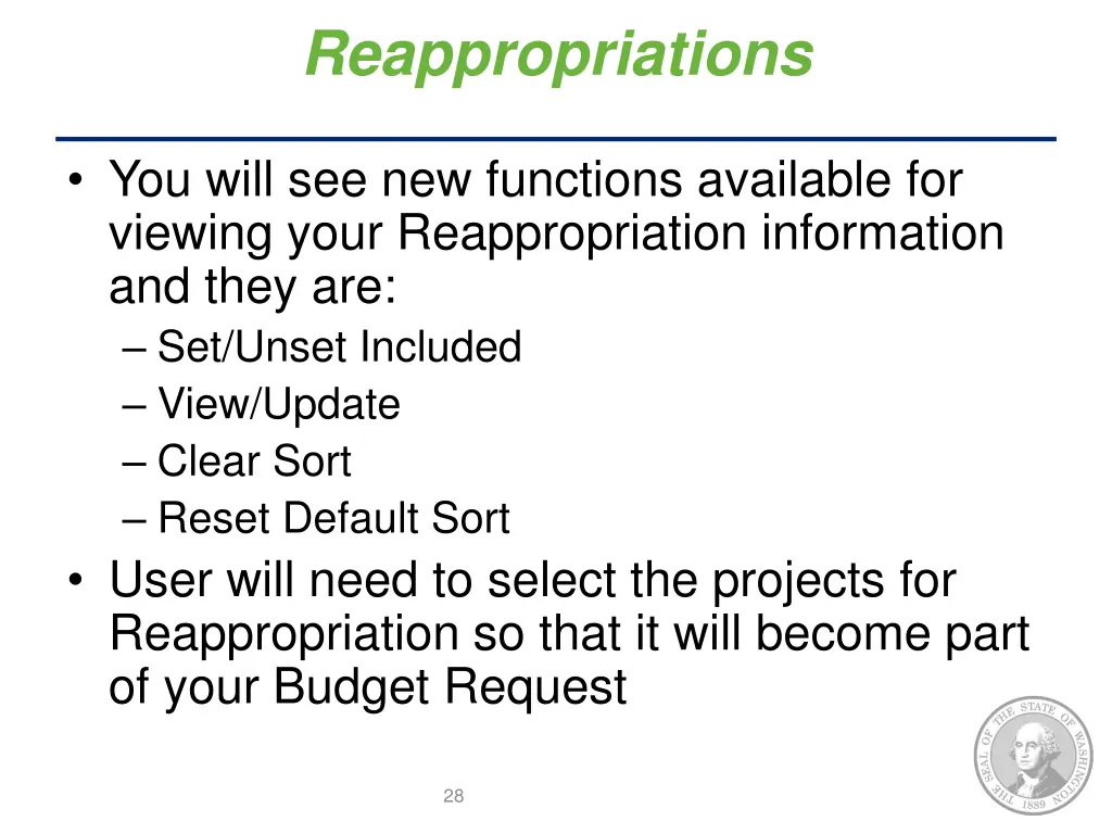 reappropriations 1