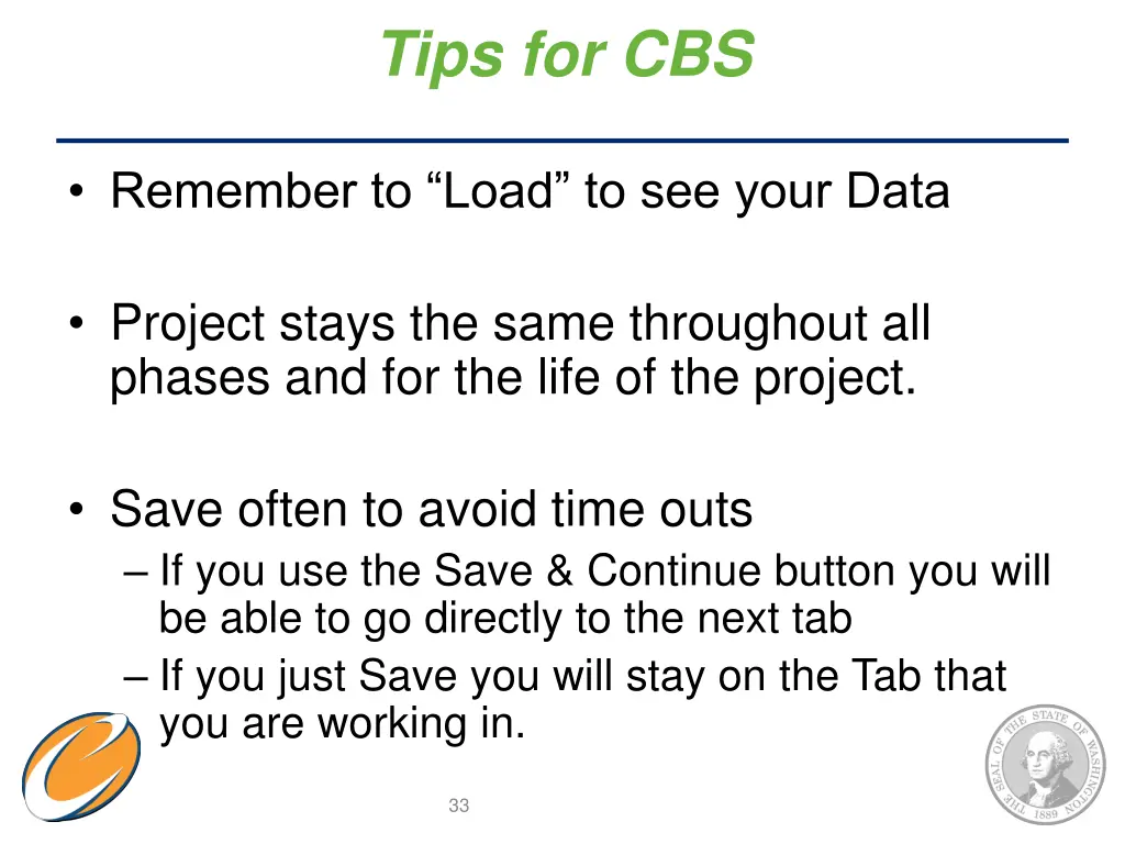 tips for cbs