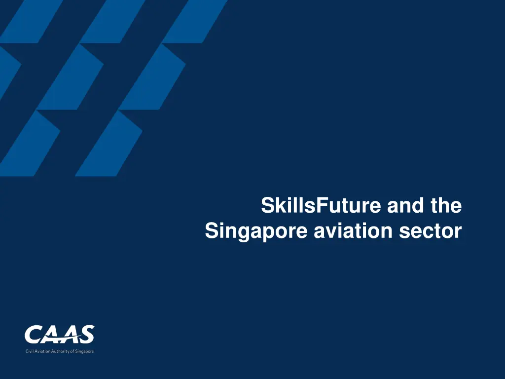 skillsfuture and the singapore aviation sector