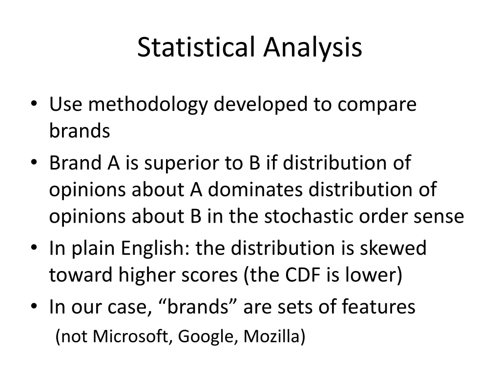 statistical analysis 1