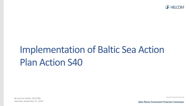 implementation of baltic sea action plan action