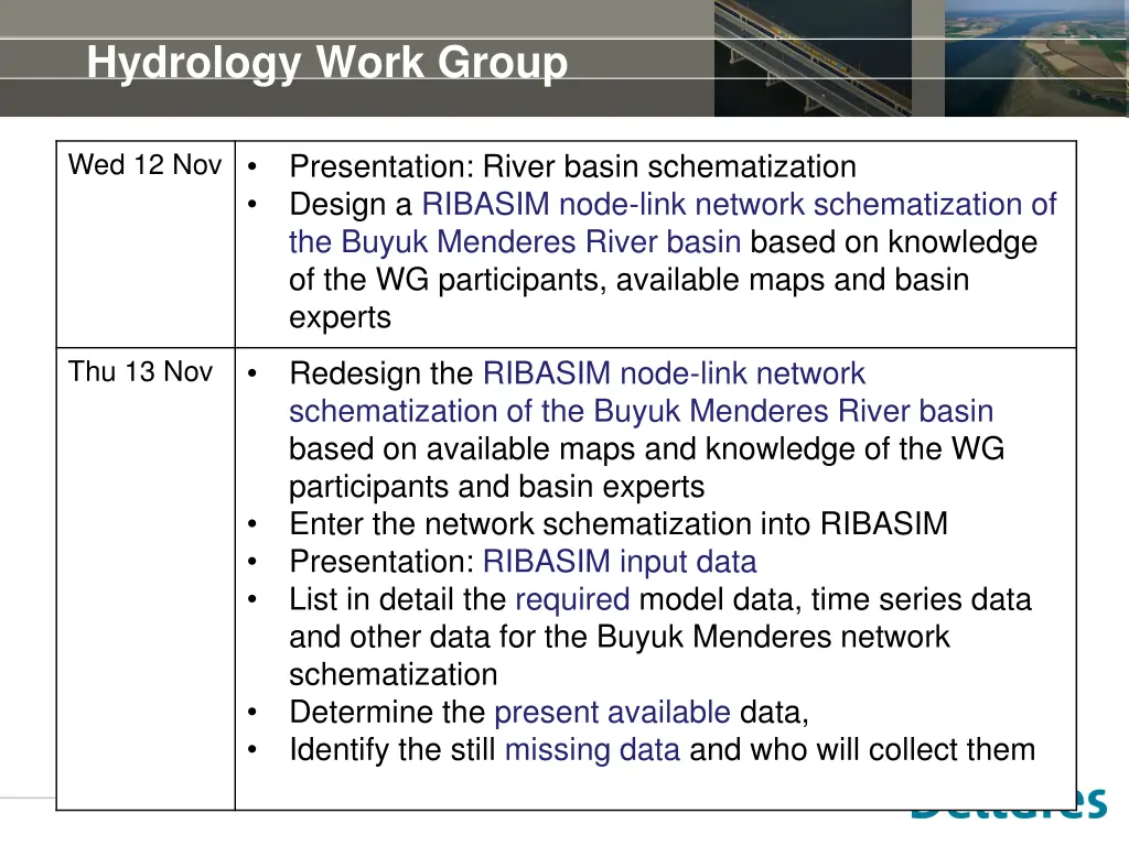 hydrology work group 2