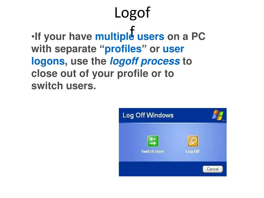 logof f