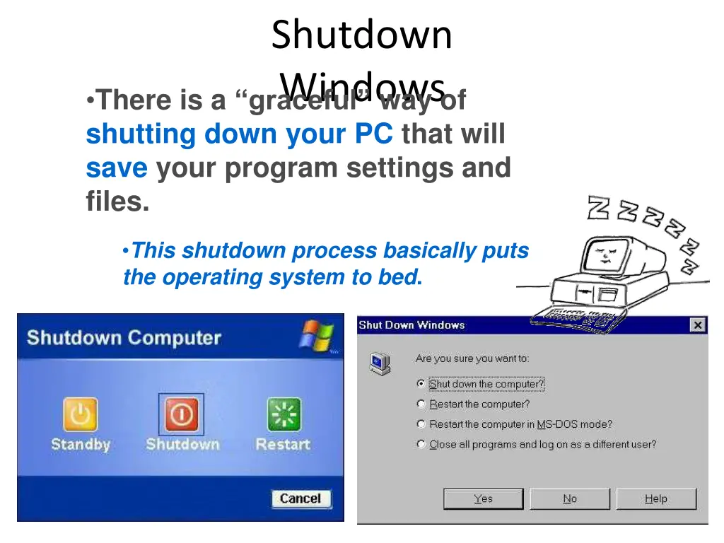 shutdown windows