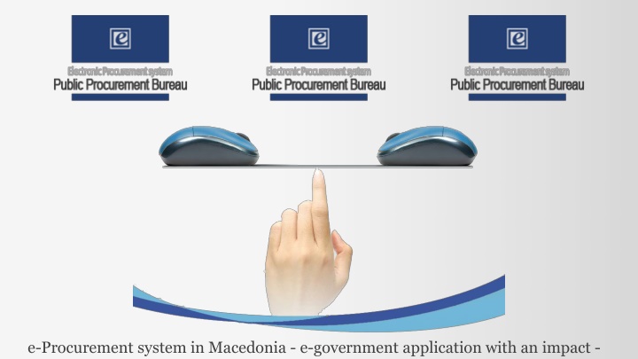 e procurement system in macedonia e government