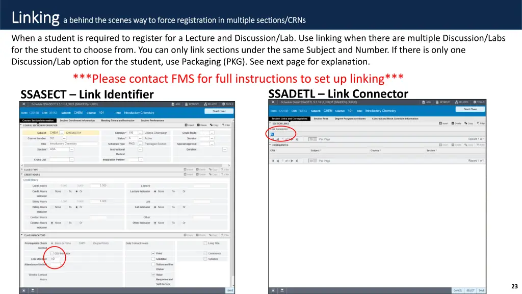 linking linking a behind the scenes way to force