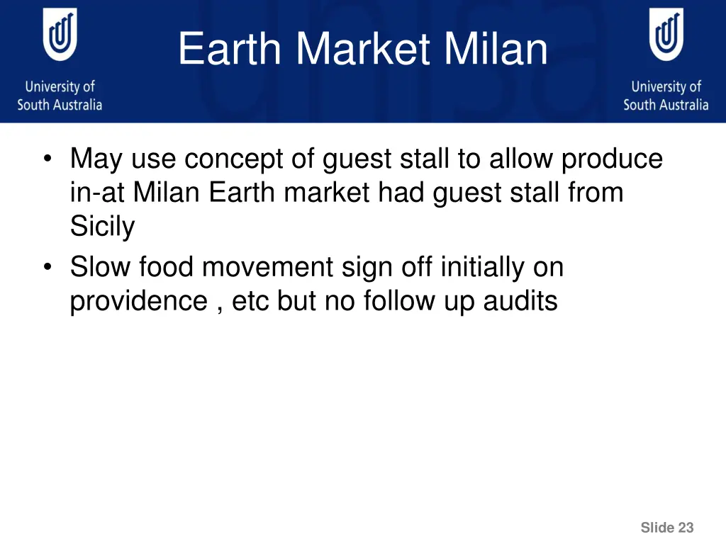 earth market milan