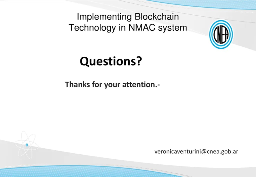 implementing blockchain technology in nmac system