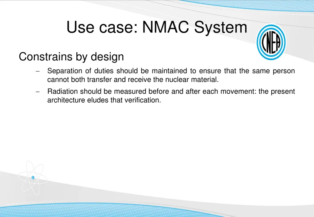 use case nmac system 1