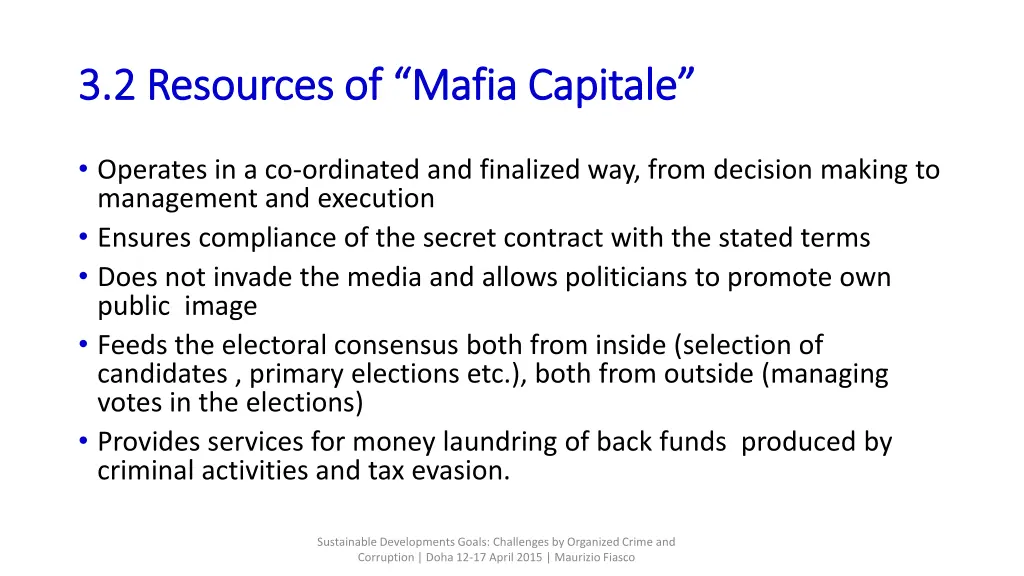 3 2 resources of mafia capitale 3 2 resources