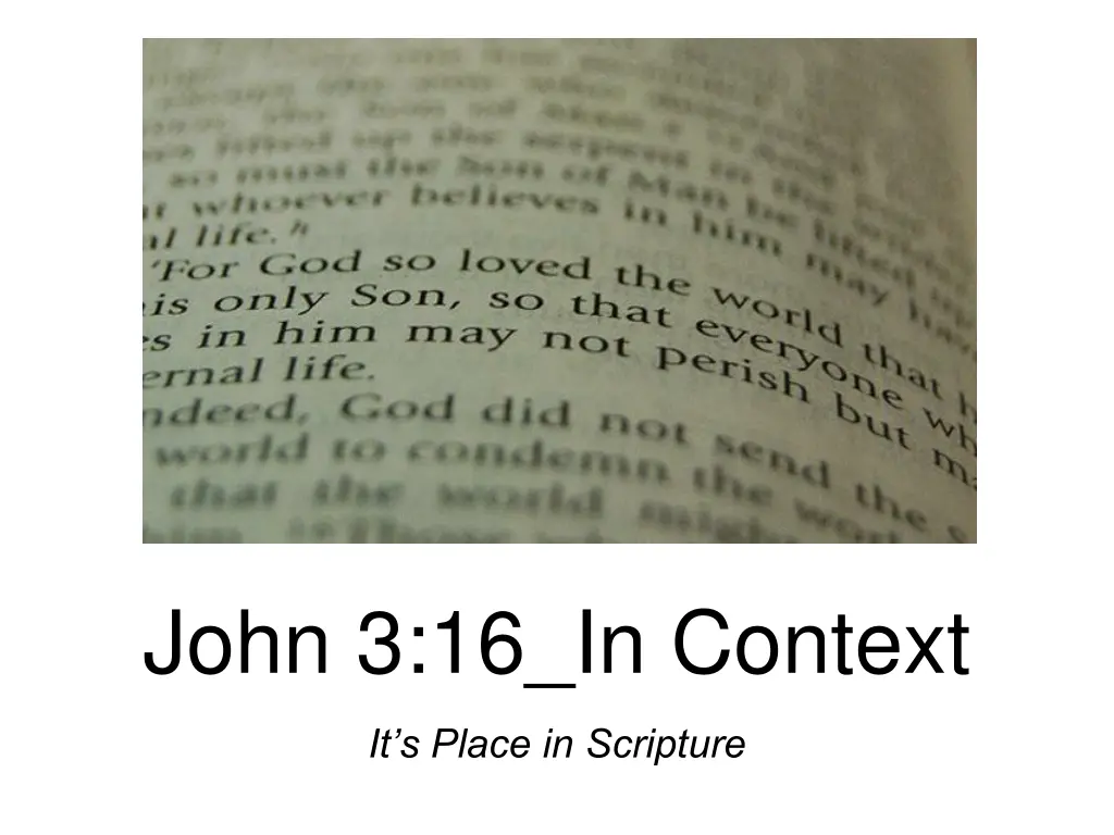 john 3 16 in context