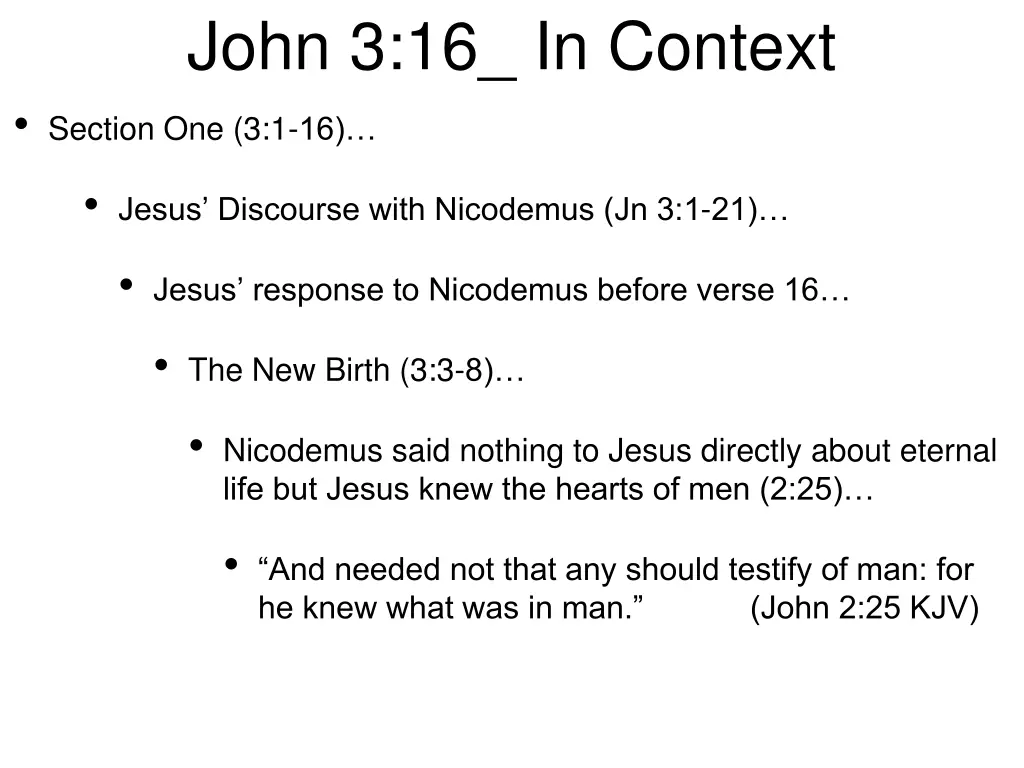 john 3 16 in context section one 3 1 16 1