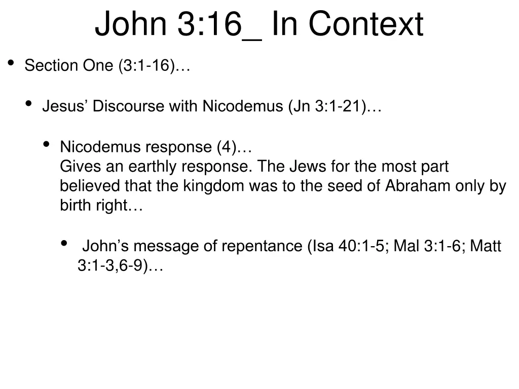 john 3 16 in context section one 3 1 16 4