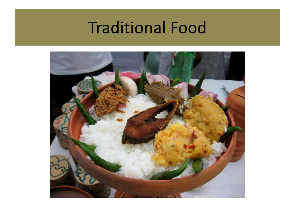 traditional food