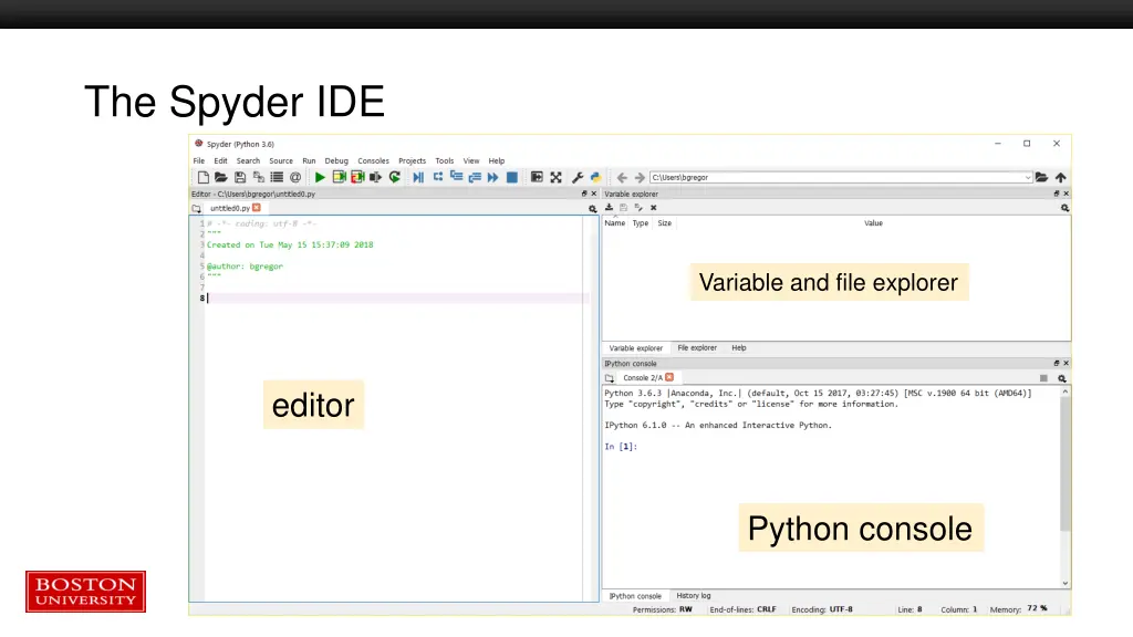 the spyder ide