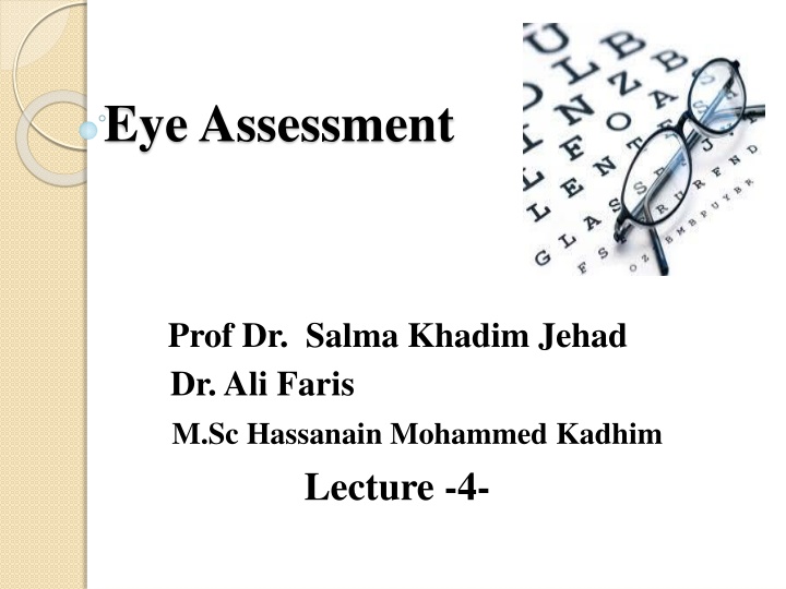 eye assessment